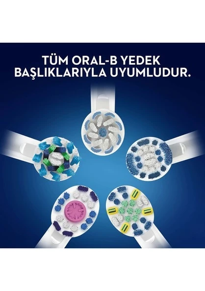 Oral-B Genius X AI Art of Brushing Rosegold Şarjlı Diş Fırçası - 5