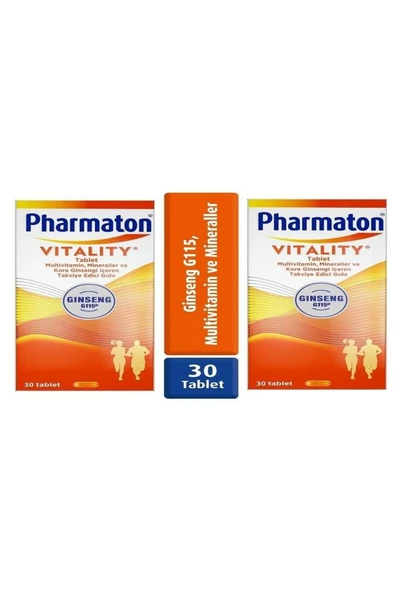 Pharmaton Vitality Avantajlı 2'li Paket 30+30 Kapsül