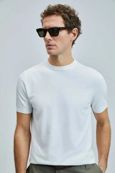 Lufian Minimalist Regular Fit Kısa Kol Erkek T-Shirt - Günlük Şıklık ürün görseli 1