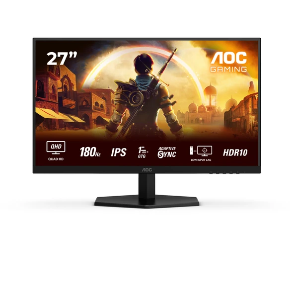 AOC 27" Q27G42XE 180Hz 1ms HDR 10 Fast IPS QHD Gaming Monitör