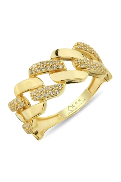 14 Ayar Kilit Altın Yüzük ürün görseli 1