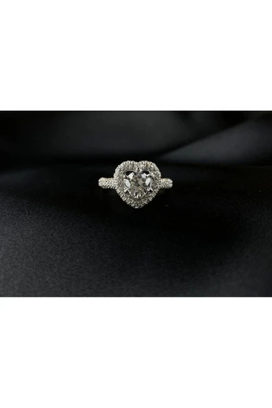 Kalpli Tektaş Altın Yüzük - 4