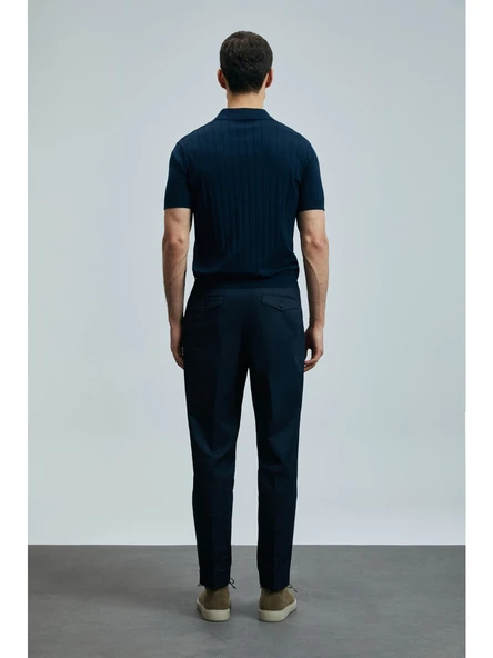 Lufian Minimalist Polo Yaka Kısa Kol Erkek T-Shirt - Rahat ve Şık - 6