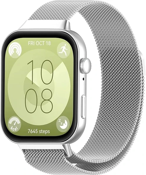 Huawei Band 10 /Band 9 /Band 8 Kordon Milano Loop Metal Kordon - 5