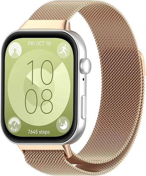 Huawei Band 10 /Band 9 /Band 8 Kordon Milano Loop Metal Kordon - 3