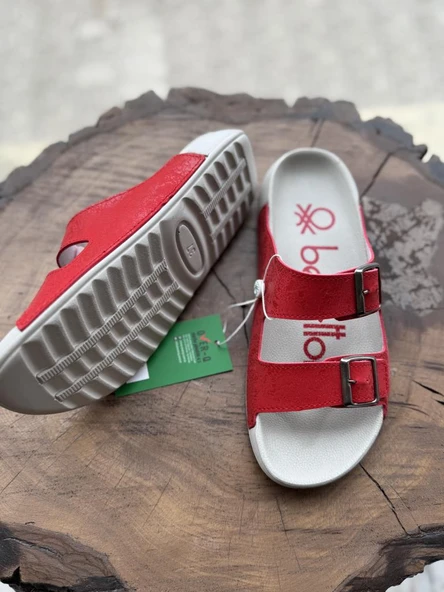 Benetton Tokalı Terlik BN1418 - 6