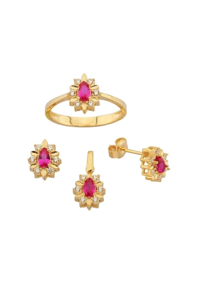 Damla Altın 3'lü Set - 1