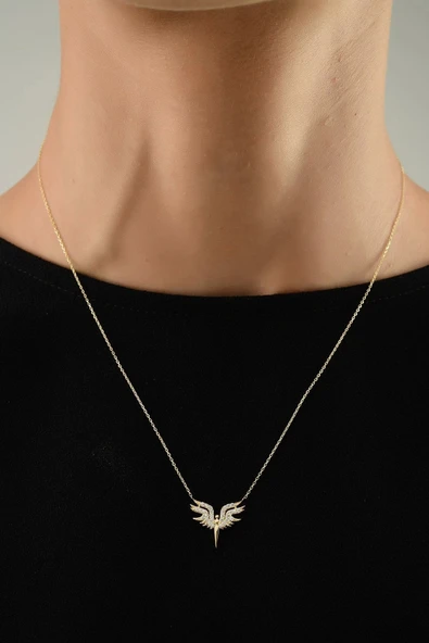 Mikail Meleği Altın Kolye - 3