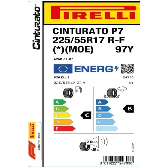 Pirelli Cinturato P7 225/55 R 17 97 Y MO-2023 - 2