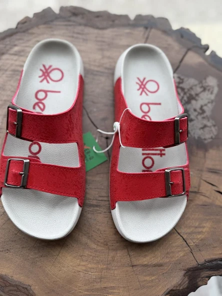 Benetton Tokalı Terlik BN1418 - 4