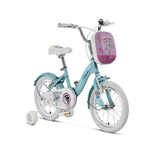 ÜMİT 1625 HAWAI-CANTA-V KIZ ÇOCUK BİSİKLETİ 16 JANT SKY BLUE