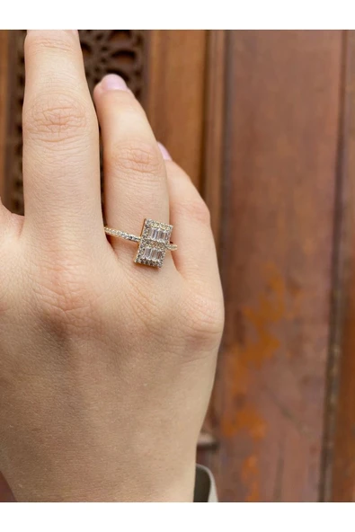 Baget Altın Yüzük - Resim 2