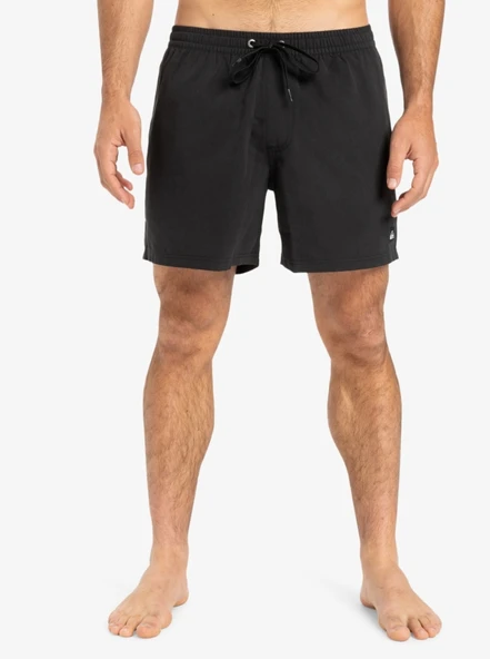 Quiksilver Everyday Solid Volley 15" Erkek Yüzücü Mayo EQYJV04120 Siyah