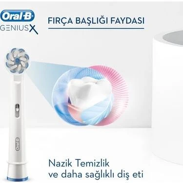 Oral-B Genius X 20000 Luxe Edition Rose Gold Şarjlı Diş Fırçası - 8