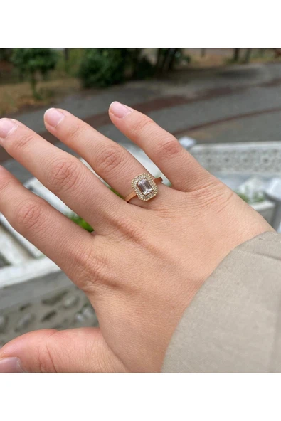 Baget Altın Yüzük - Resim 4