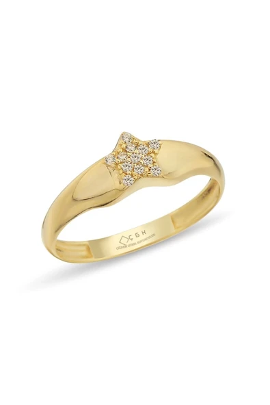 Çıtır Yıldız Altın Yüzük ürün görseli 1