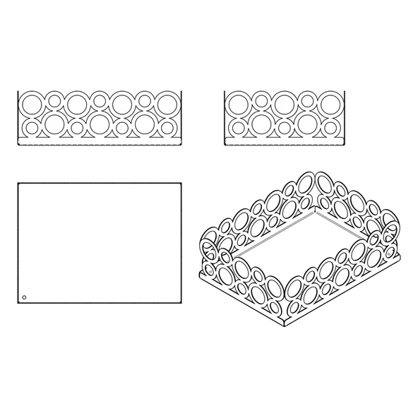 Siyah Halka Tasarım Ekmeklik - 2
