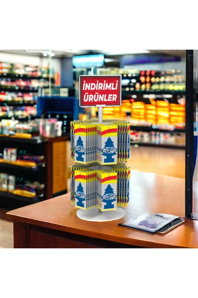 2 Katlı Kancalı Tezgahüstü Stand Model 1 Beyaz - 5