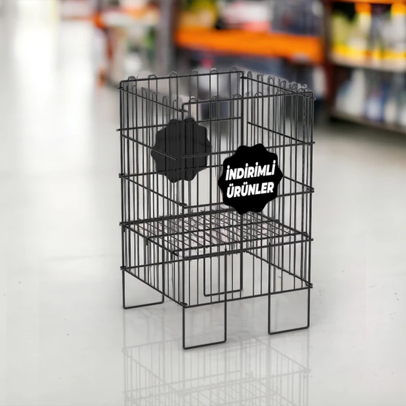 İNDİRİM 40X40 KATLANIR TEL HAVUZ SEPET SİYAH - 2
