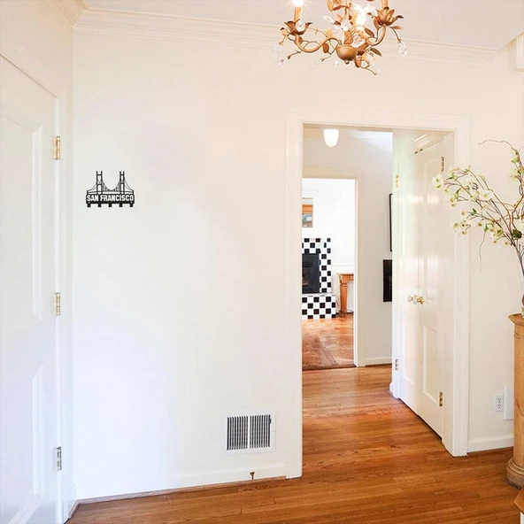 SAN FRANCISCO METAL ANAHTARLIK SİYAH - 6