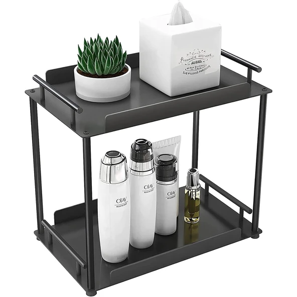 2 Katlı Banyo & Mutfak Organizer Raf