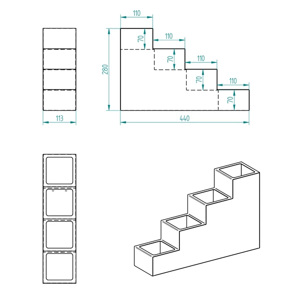 4 KATLI 4 BÖLMELİ ŞURUP MODEL 2 - SOS STANDI (CAFE, BAR VE RESTAURANT) - 3