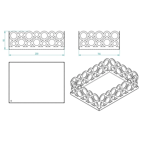 Gold Halka Tasarım Ekmeklik - 4