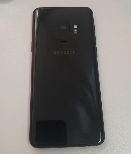 Samsung Galaxy S9 Siyah Cep Telefonu Hasarlı Hurda Cep Telefonu