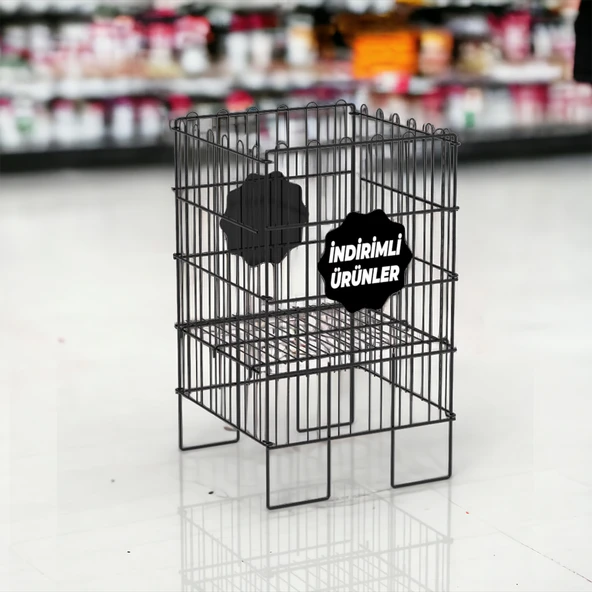 İNDİRİM 40X40 KATLANIR TEL HAVUZ SEPET SİYAH - 5