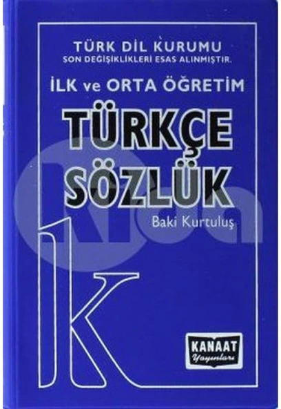 İlk ve Orta Öğretim Türkçe Sözlük