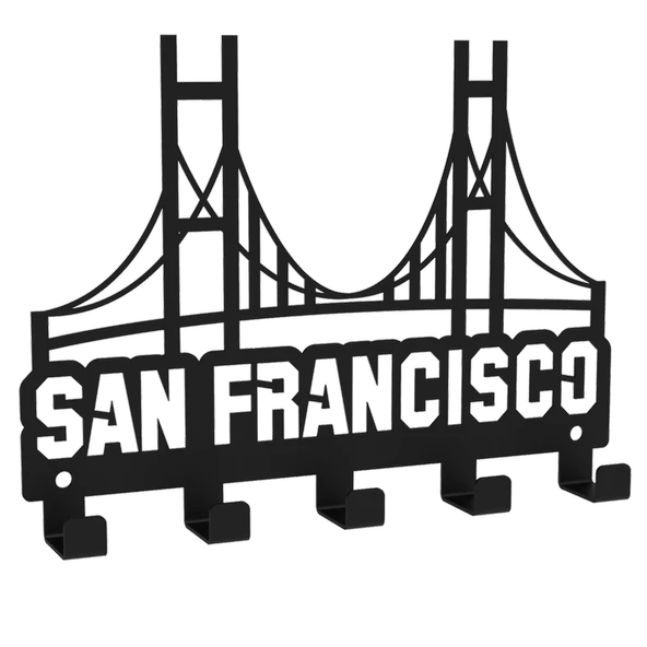 SAN FRANCISCO METAL ANAHTARLIK SİYAH - 7