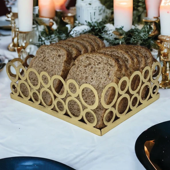 Gold Halka Tasarım Ekmeklik - 5