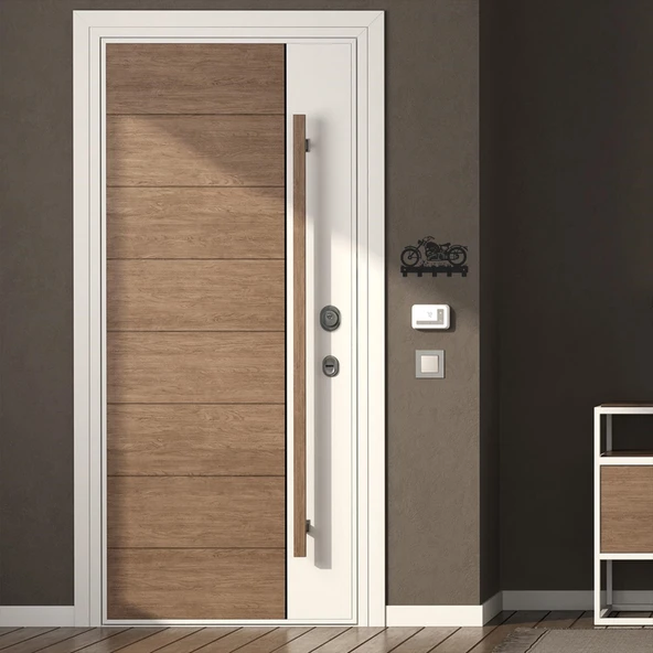 MOTOSİKLET TEMALI METAL ANAHTARLIK SİYAH - 4