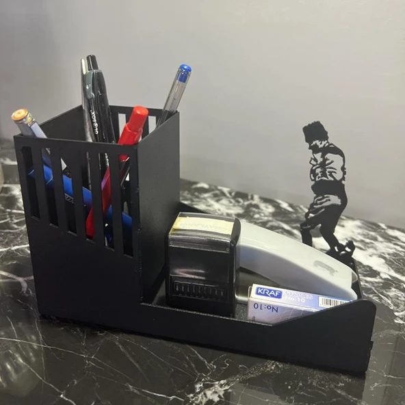 ATATÜRK TEMALI KALEMLİK SİYAH - 6