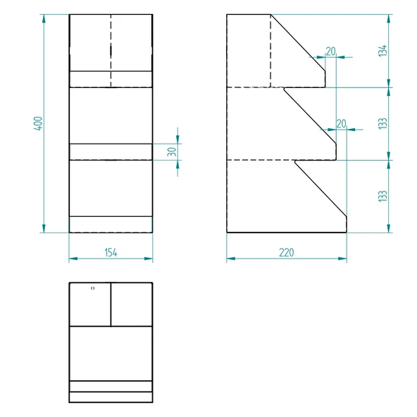 3 Katlı 5 Bölmeli Metal Pipet, Peçetelik, Şekerlik Siyah Organizer Stand Model - 3 - 4