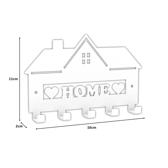 Metal Anahtarlık Askısı Model 2 BEYAZ - 2