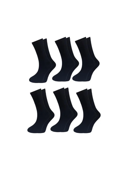 6 Lı Royam Punto Bambu Erkek Dikişsiz Klasik Soket Çorap - 2