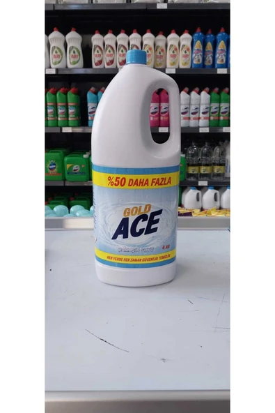 GOLD ACE 4 KG ÇAMAŞIR SUYU - 2