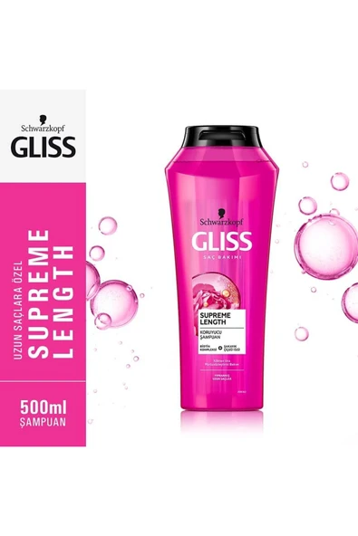 GLİSS Supreme Lenght Uzun Saçlara özel şampuan