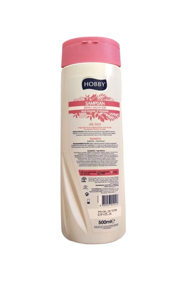 HOBBY Gül Özlü Şampuan 500 ml - 2