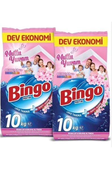 VİOLE Bingo.. Matik Mutlu Yuvam Konsantre Toz Deterjan 20kg - 2