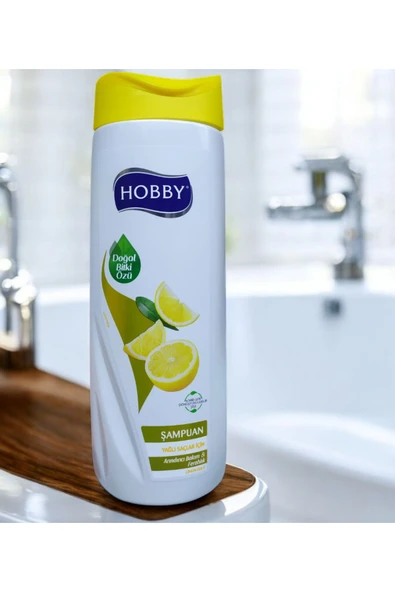 HOBBY LİMON ÖZLÜ Şampuan 500ml Doğal Bitki Özlü