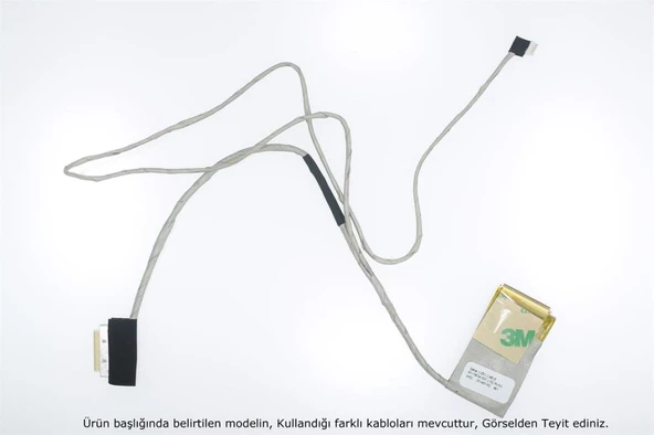 Toshiba uyumlu Satellite C850-119 C850-11C C850-11V Lcd Ekran Data Kablosu / 1.Versiyon - 2