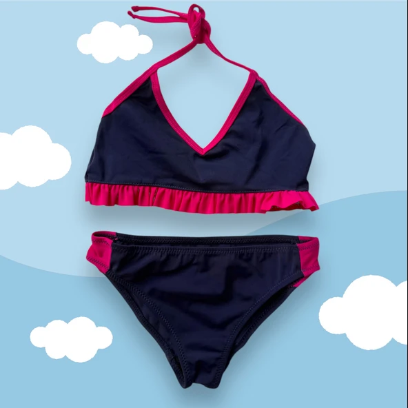 LACY FIRFIRLI ÇOCUK BİKİNİ TAKIM - 4
