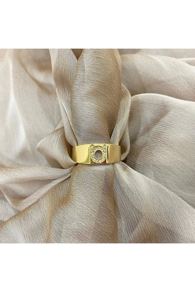 Ö Harf Altın Yüzük Öharfyüzük 14yeni0080 ürün görseli 1