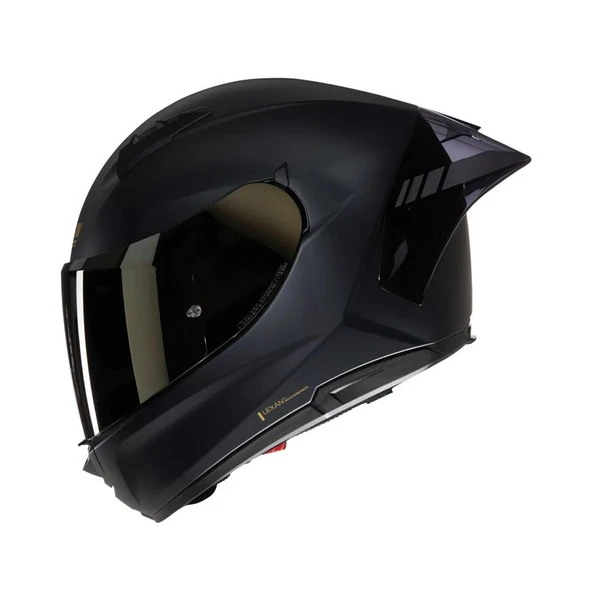 NOLAN N60-6 SPORT AUREO 331 MAT SİYAH ALTIN CAM KAPALI KASK - 2