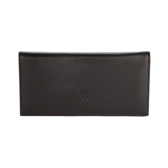 Karalı Hakiki Deri Unisex Portföy Siyah BC423-01