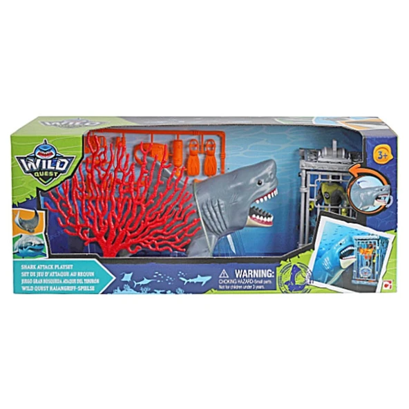 Wild Quest Köpekbalığı Saldırısı Oyun Seti - 3