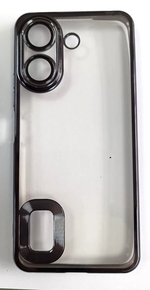 Xiaomi Redmi 13C Uyumlu Yumuşak Şeffaf Lazer Kenarlı Kılıf ürün görseli 1