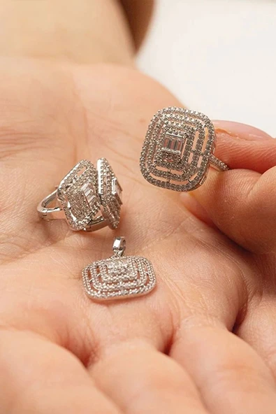 Baget Altın 3'lü Set Takım